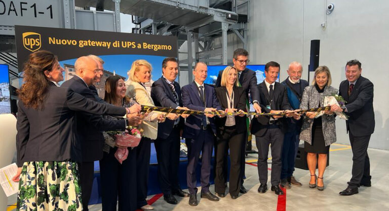UPS unveils new facility at Milan Bergamo Airport