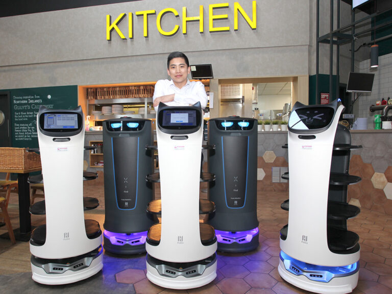 Robots at the ready at Belfast International Airport