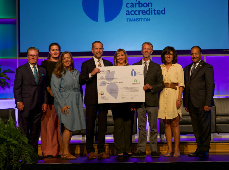 San Diego achieves top rating in Airport Carbon Accreditation programme