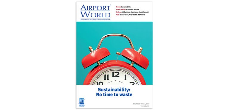 AIRPORT WORLD 2022, ISSUE 05 cover