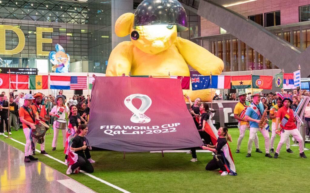 Hamad International Airport goes football crazy during FIFA World Cup