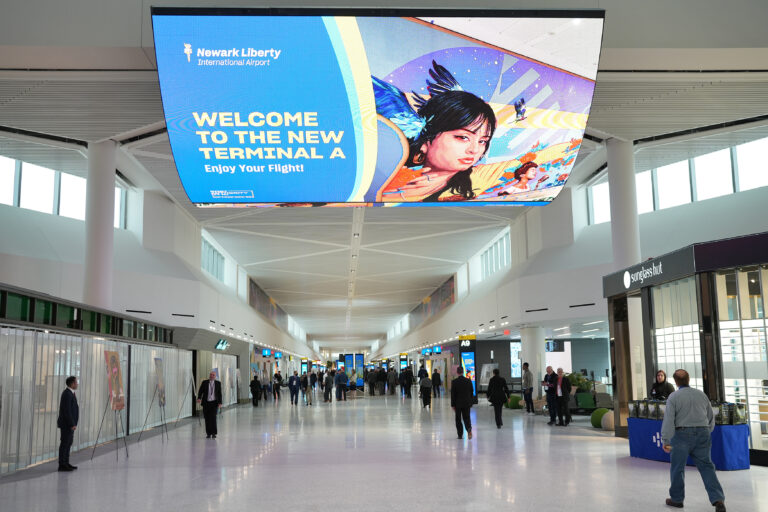 Newark Liberty celebrates opening of new Terminal A
