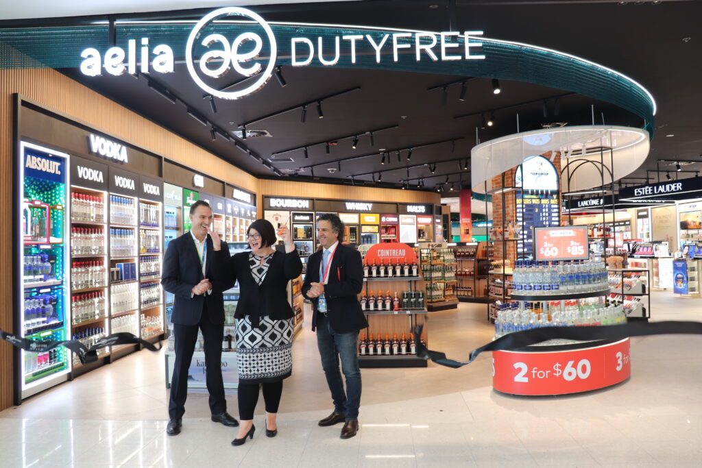 New Aelia Duty Free stores open at Adelaide Airport