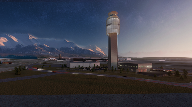 Anchorage set to boast tallest airport ATC tower in Alaska