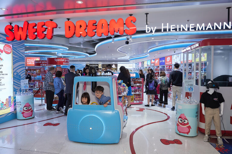 Hong Kong’s eye catching sweet shop back in business