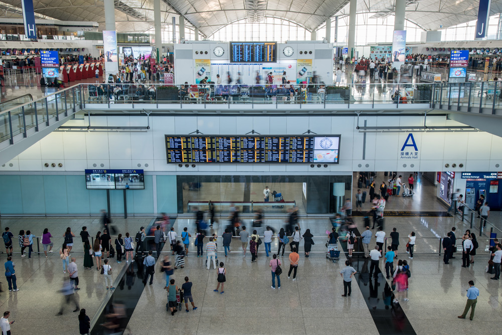 Passenger numbers continue steady rise in Hong Kong