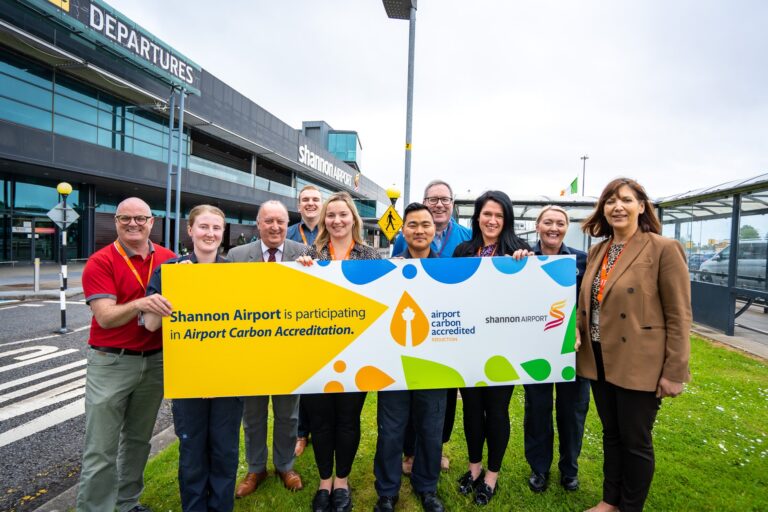 Shannon achieves Level 2 status in ACI’s Airport Carbon Accreditation programme