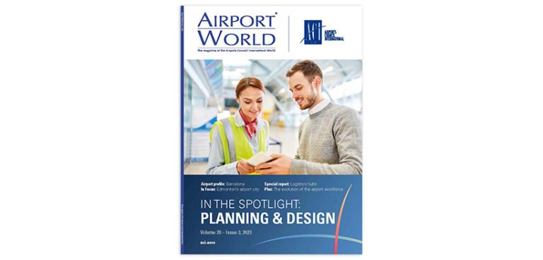 AIRPORT WORLD 2023, ISSUE 03 cover