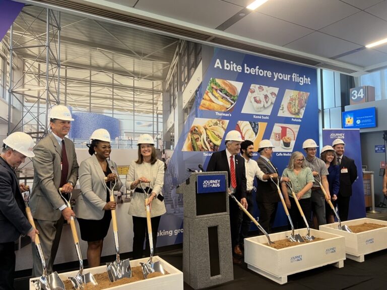 Groundbreaking ceremony for Austin-Bergstrom’s West Gate Expansion