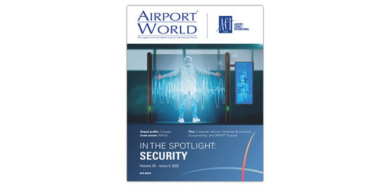 AIRPORT WORLD 2023, ISSUE 04 cover