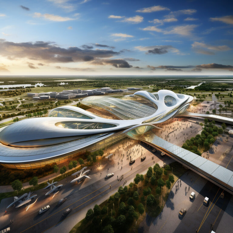 AI predicts future look of some leading US airports