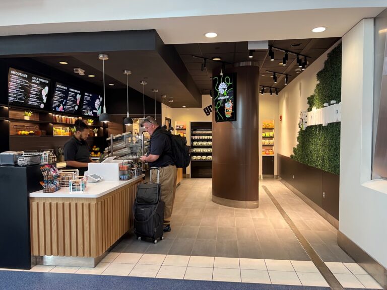 The Urban Juicer arrives at Philadelphia International Airport