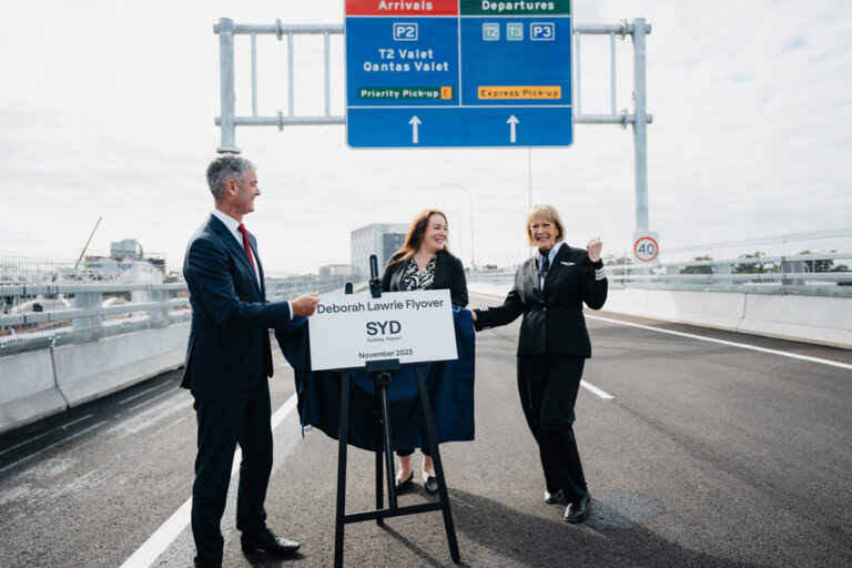 Sydney Airport honours female aviation trailblazer