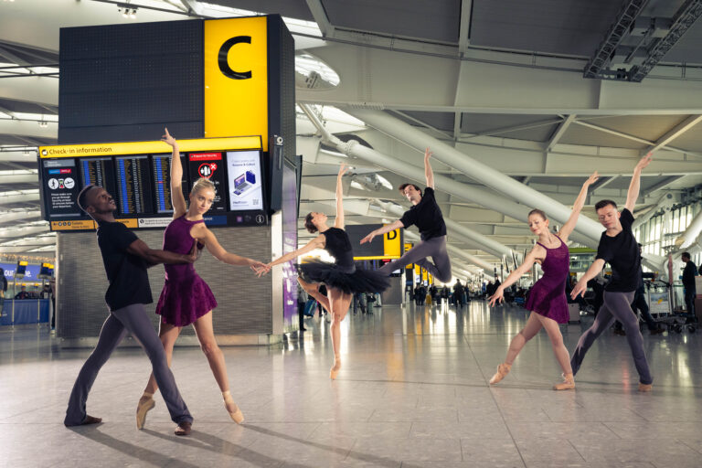 Ballet performance at Heathrow begins airport’s Christmas festivities