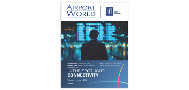 AIRPORT WORLD 2024, ISSUE 01 cover