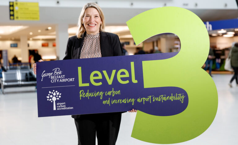 New carbon accreditation milestone for Belfast City Airport
