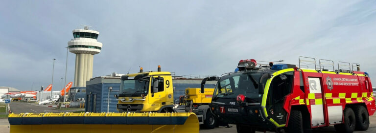 Vehicles powered by vegetable oil cut CO2 emissions at London Gatwick