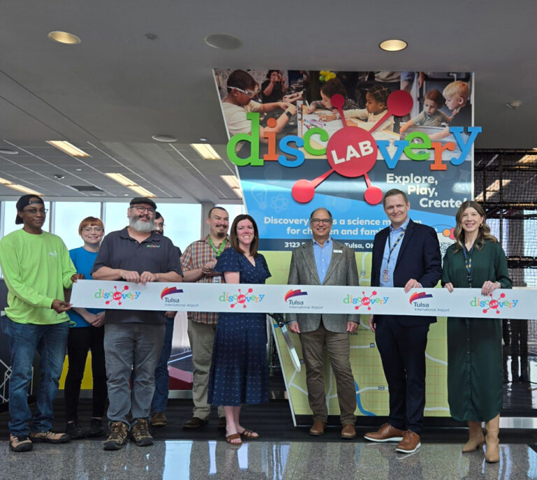 Fun new area for kids opens at Tulsa International Airport