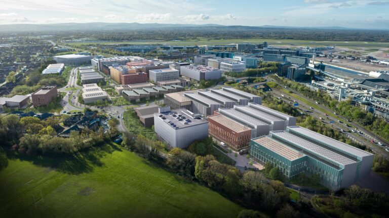 New science and innovation campus next to Manchester Airport