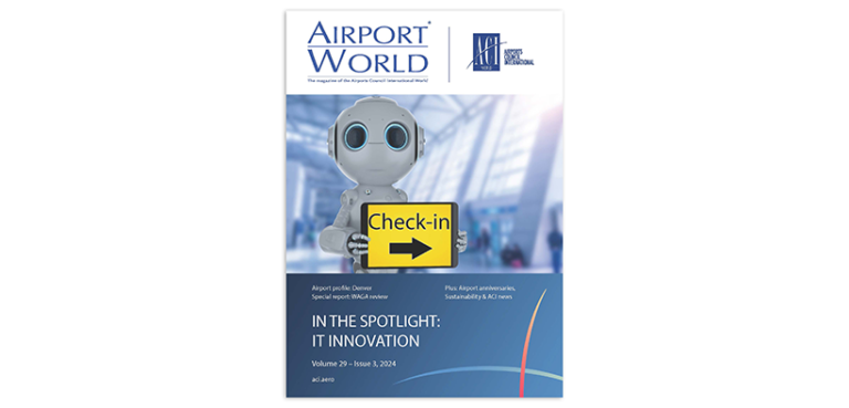 AIRPORT WORLD 2024, ISSUE 03 cover