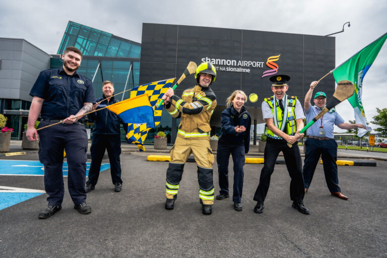 Hurling fever building up at Shannon Airport