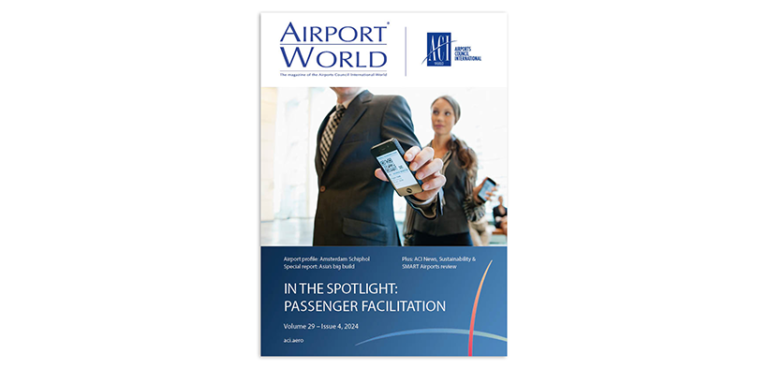 AIRPORT WORLD 2024, ISSUE 04 cover