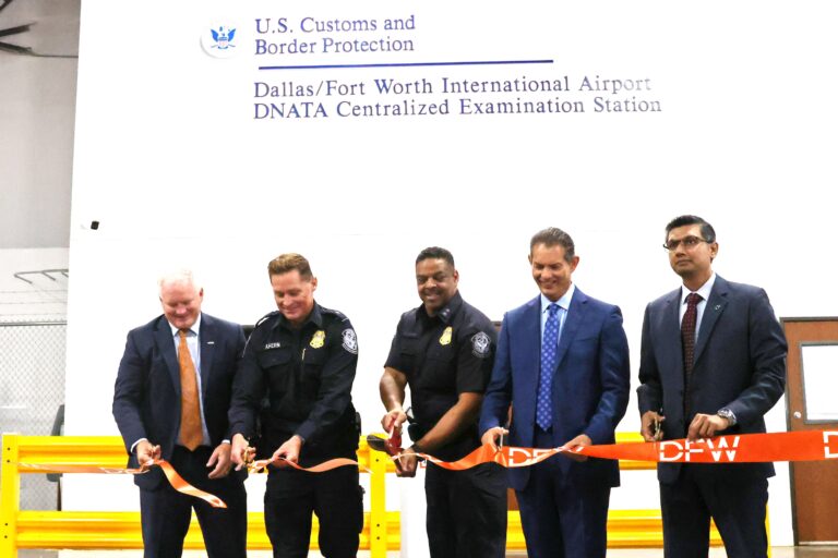 DFW opens US’s first CBP Centralized Examination Station