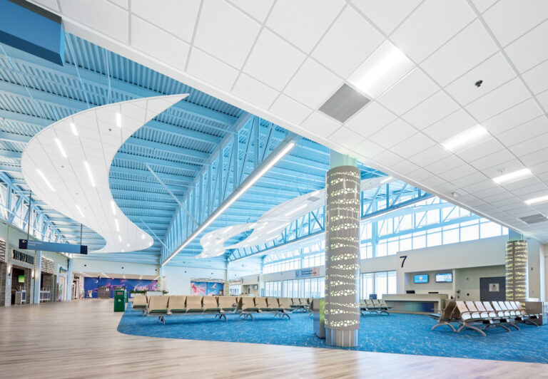 New look lounge area at Melbourne Orlando International Airport