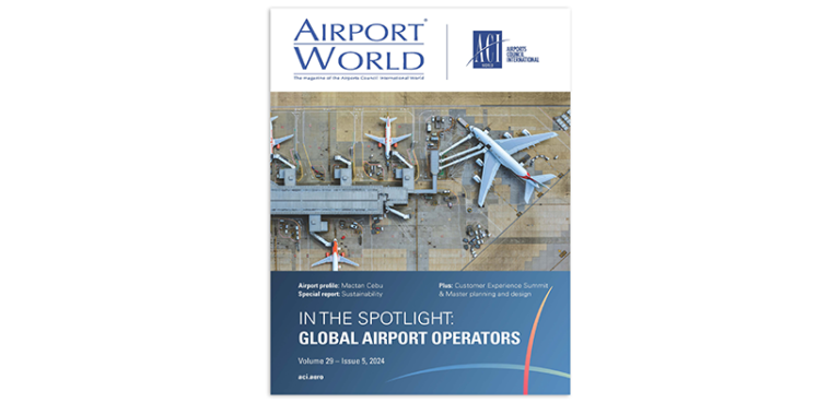 AIRPORT WORLD 2024, ISSUE 05 cover