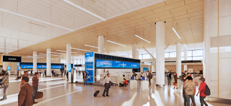 New bridge-level check-in area set to open at SEA’s North Main Terminal