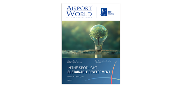 AIRPORT WORLD 2024, ISSUE 06 cover