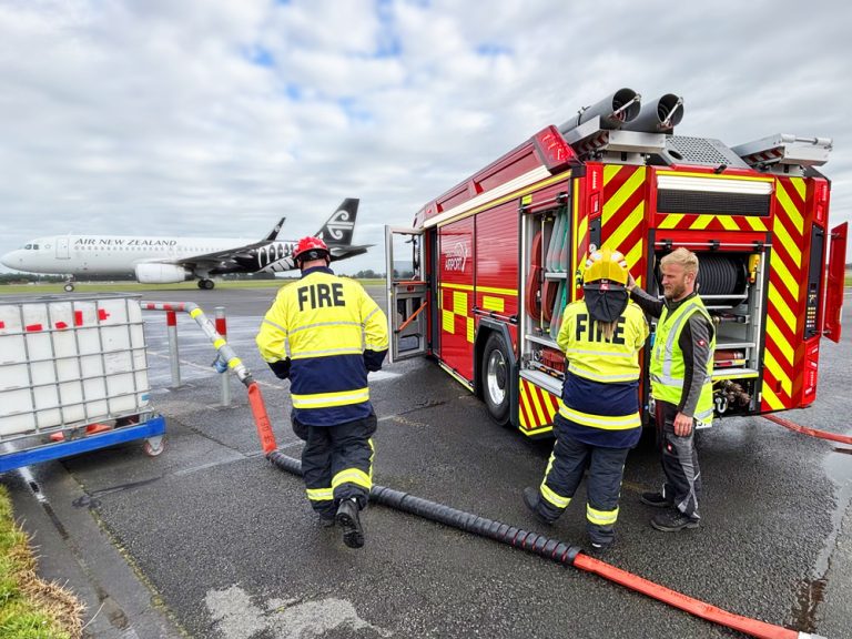 Christchurch unveils New Zealand’s first electric fire truck