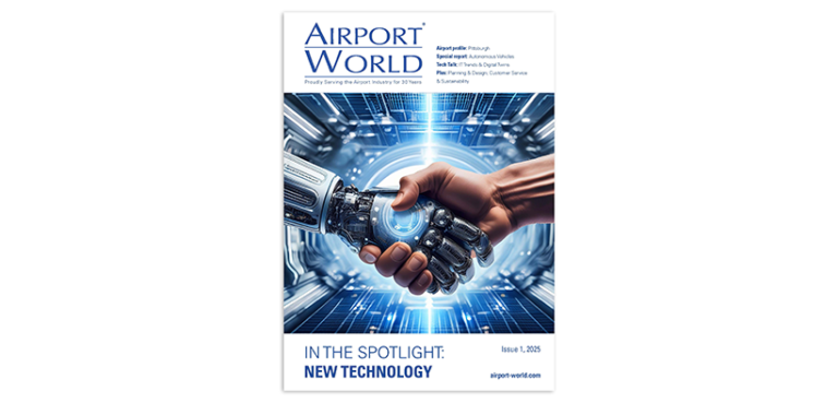 AIRPORT WORLD 2025, ISSUE 01 cover