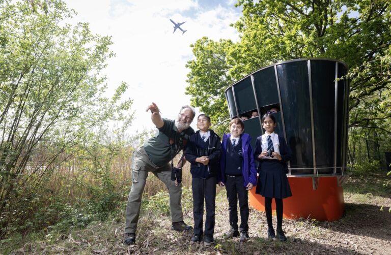 London Heathrow unveils new bird watching tower