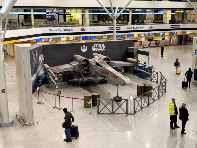 Warsaw Chopin Airport ready for Star Wars Day