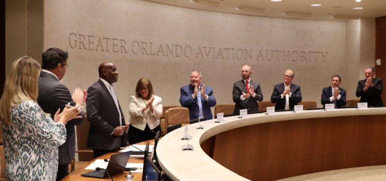Lance Lyttle lands at Greater Orlando Aviation Authority