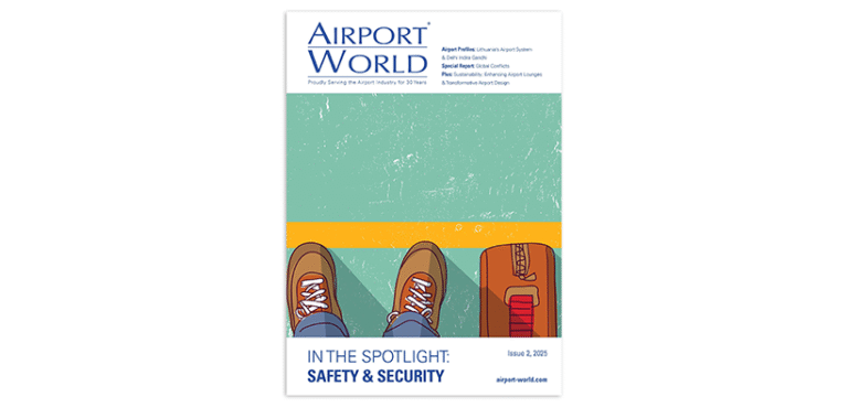 AIRPORT WORLD 2025, ISSUE 02 cover