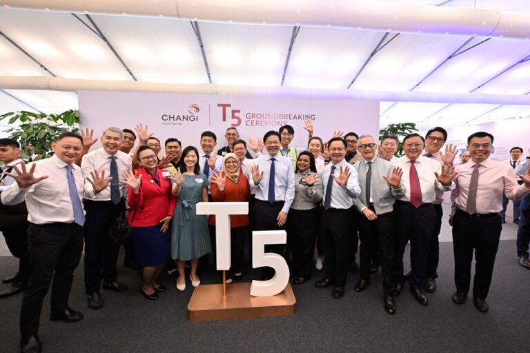 Singapore Changi breaks ground on mega Terminal 5