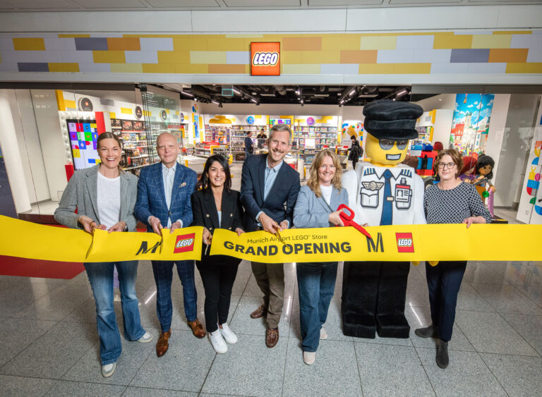 New interactive LEGO store opens at Munich Airport