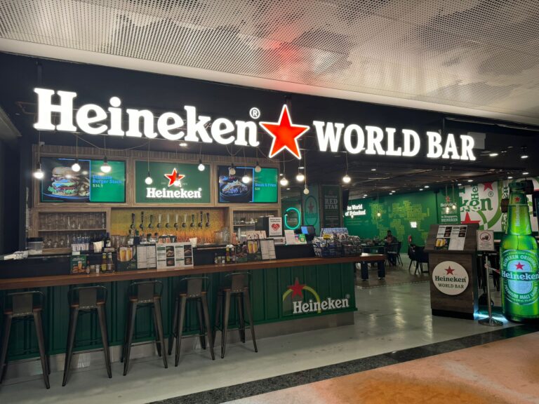 Asia’s first Heineken World Bars open at Singapore Changi