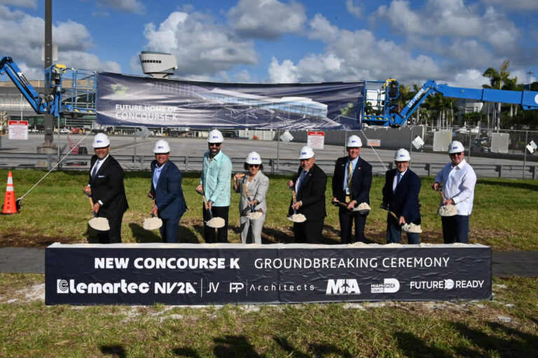 MIA holds groundbreaking ceremony for future Concourse K