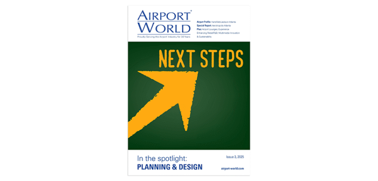 AIRPORT WORLD 2025, ISSUE 03 cover