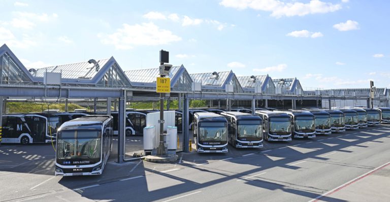 Munich Airport opens electric bus depot and expands EV fleet