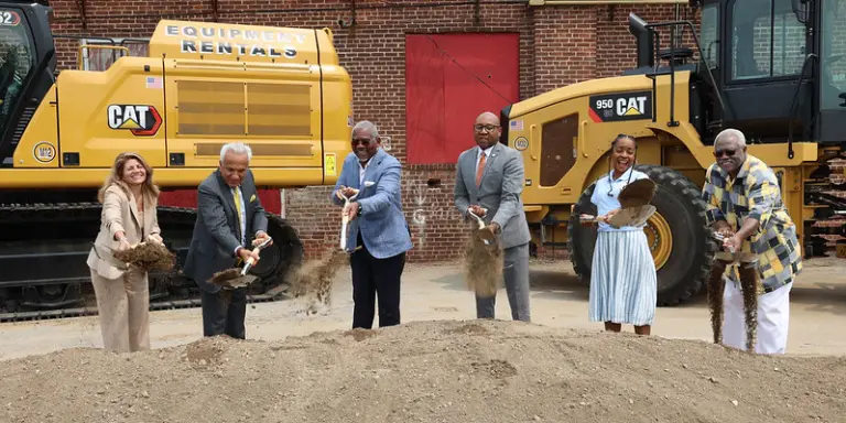 Ground breaking ceremony for project to expand truck parking at JFK