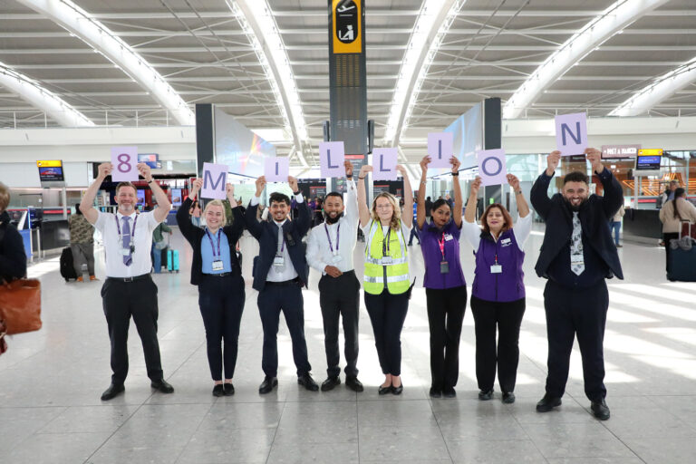 Best ever month for passenger traffic at London’s Heathrow Airport