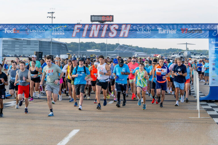 Over 900 runners take part in runway run at Memphis International Airport