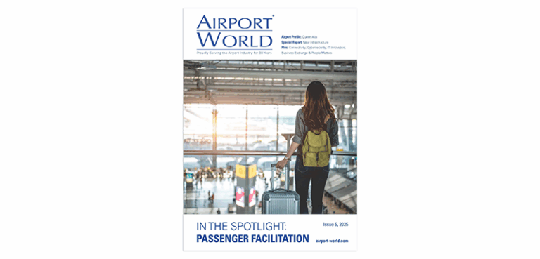 AIRPORT WORLD 2025, ISSUE 05 cover