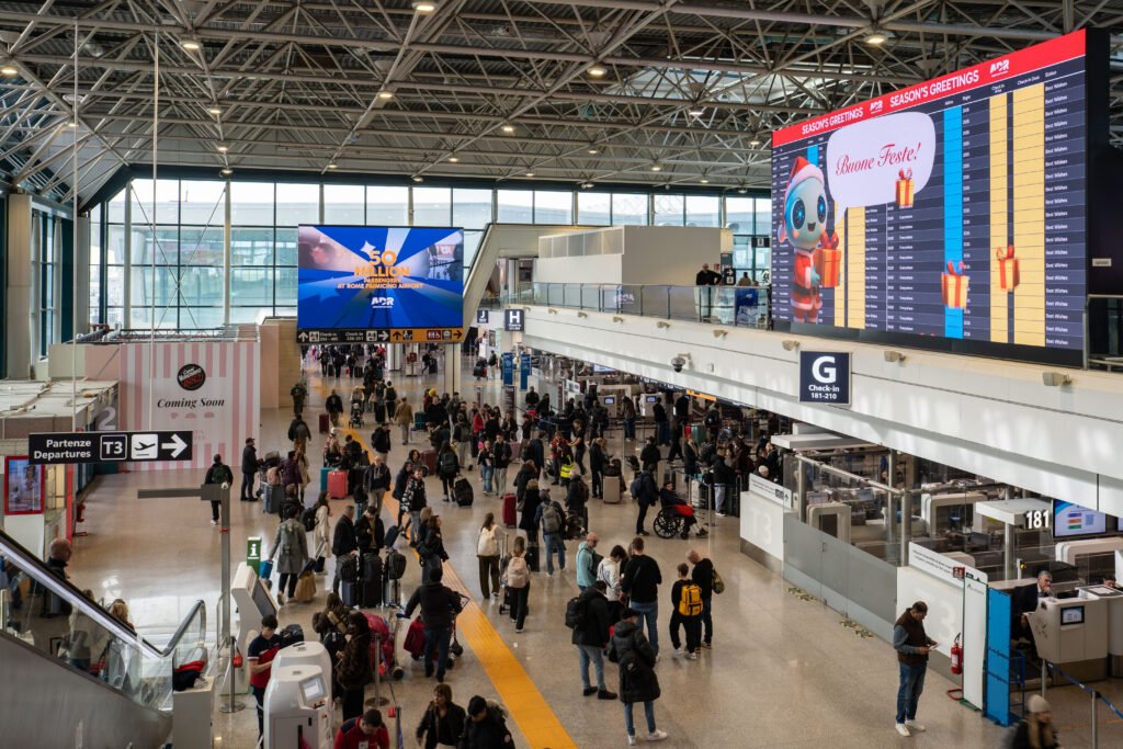 Rome Fiumicino joins the 50 million passengers per year club