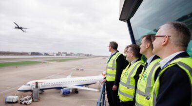 UK Aviation Minister visits London City Airport and new CEO Andy Cliffe