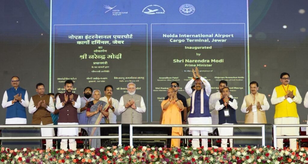 India's Prime Minister inaugurates Noida International Airport